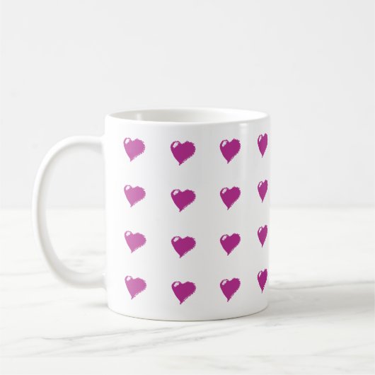 Herz Liebe Reinheit Tasse (Links)