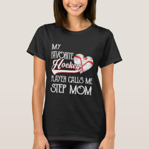 Herz Liebe Süß Lieblings-Hockeyspieler nennt mich T-Shirt