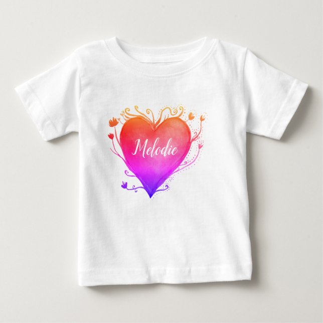 Herz-Liebe-T - Shirt (Vorderseite)
