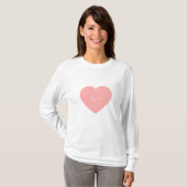 Herz Liebe T-Shirt (Vorne ganz)