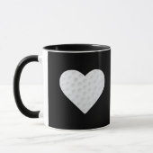 Herz-Liebe und Live-Golf Tasse (Links)