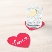 Herz-Liebe Untersetzer Gastgeschenke Hochzeiten (Vor Ort)