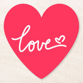 Herz-Liebe Untersetzer Gastgeschenke Hochzeiten