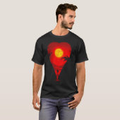 Herz Locator T-Shirt (Vorne ganz)