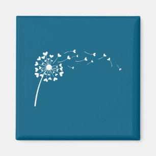 Herz Löwenzahn Blume Liebe Süß Valentinstag Wo Magnet