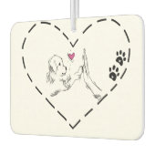 Herz Lufterfrischer (Links)