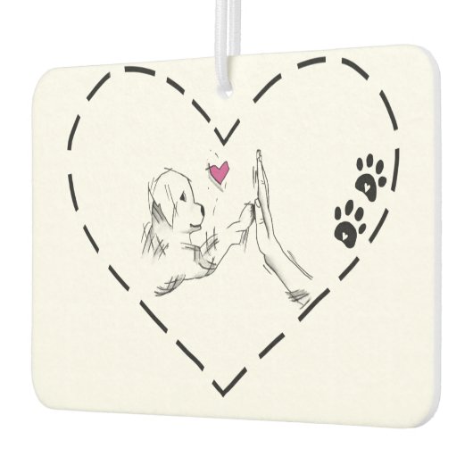 Herz Lufterfrischer (Links)