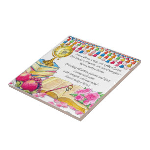 Herz macht eine Zuhause-Tile/ Trivet/ Schmuckbox Fliese