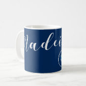 Herz Madeira Flag, I Liebe Madeira, Portugal Kaffeetasse (Vorderseite Links)