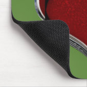 Herz Magic Green Mouse Pad Mousepad (Ecke)