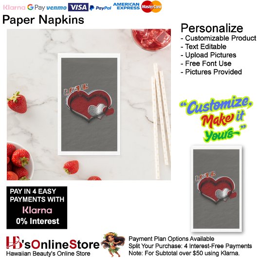 Herz Magic Kohlepapier Napkin Handtuch Serviette