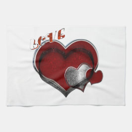 Herz Magic Weiße Küchentücher