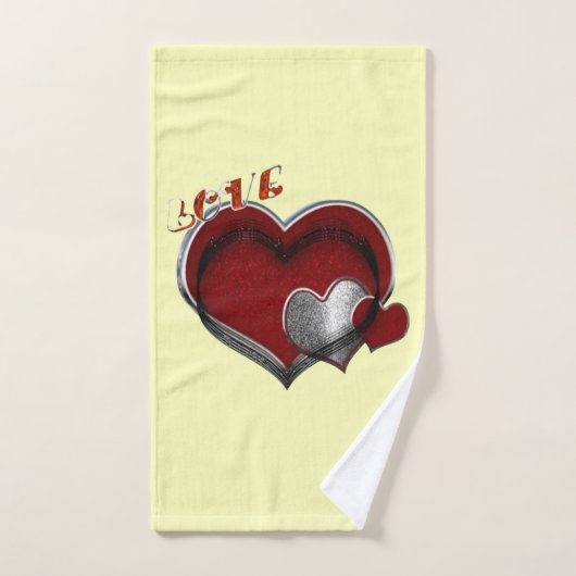 Herz Magic Yellow Towel Set (Handtuch)