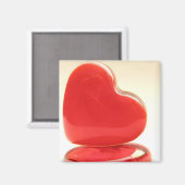 Herz Magnet (Vorderseite/Rückseite)