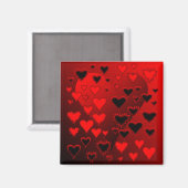 Herz Magnet (Vorderseite/Rückseite)