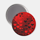 Herz Magnet (Vorderseite/Rückseite)