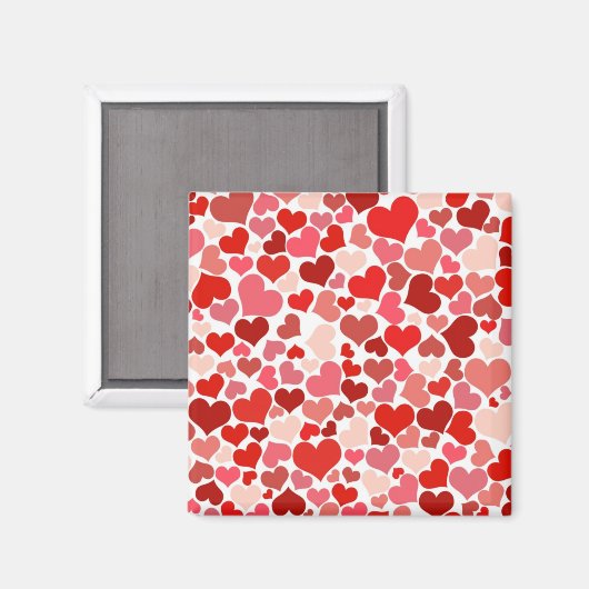 Herz Magnet (Vorderseite/Rückseite)