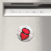 Herz Magnet (In Situ (Geschirrspüler))