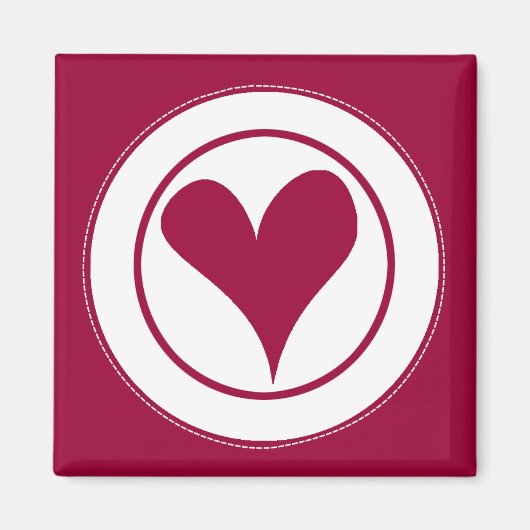 Herz Magnet (Vorne)