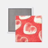 Herz Magnet (Vorderseite/Rückseite)