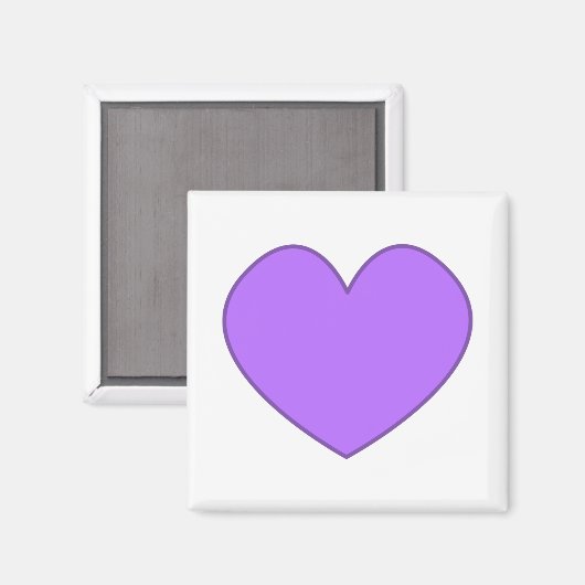 Herz Magnet 0001 (Vorderseite/Rückseite)