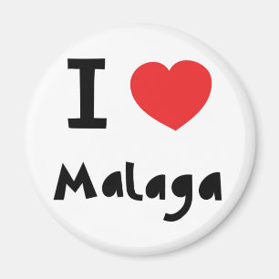 Herz Malaga Magnet