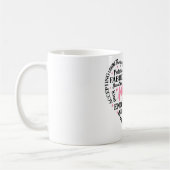Herz/Mama der Inspirationsmutter Kaffeetasse (Links)