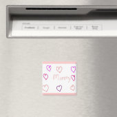 Herz-Mami Magnet (In Situ (Geschirrspüler))