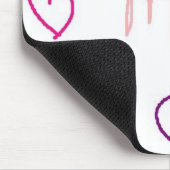 Herz-Mami Mousepad (Ecke)