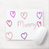 Herz-Mami Mousepad (Mit Mouse)