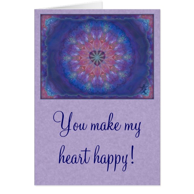 Herz-Mandala (Vorne)