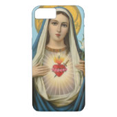 Herz Mary Unsere Frau Heilige Maria Mutter Gottes Case-Mate iPhone Hülle (Rückseite)