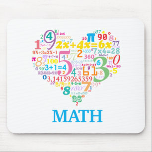 Herz Mathematik Mousepad