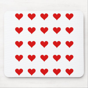 Herz-Mauspads & Schreibtischunterlagen Mousepad