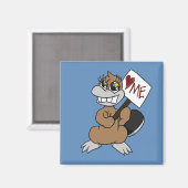 Herz-Me Platypi Magnet (Vorderseite/Rückseite)