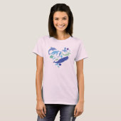 Herz-Meereswelt T-Shirt (Vorne ganz)
