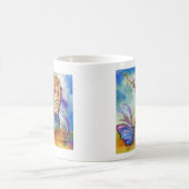 Herz-Meerjungfrau Kaffeetasse (Mittel)