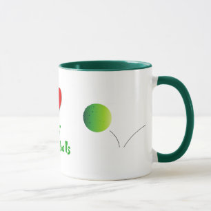 Herz mein Pickleballs - Tasse