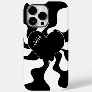 Herz Melt in Schwarz und Weiß Case-Mate iPhone 14 Pro Max Hülle