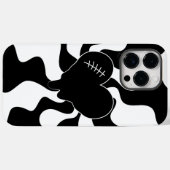 Herz Melt in Schwarz und Weiß Case-Mate iPhone Hülle (Rückseite (Horizontal))