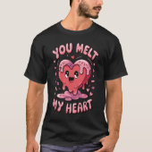 Herz-Melt T-Shirt (Vorderseite)