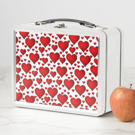 Herz Metall Lunch Box (Beispiel)