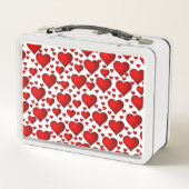 Herz Metall Lunch Box (Rückseite)
