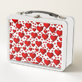Herz Metall Lunch Box (Vorderseite)