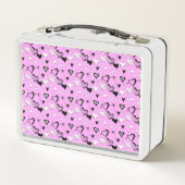 Herz Metall Lunch Box (Rückseite)