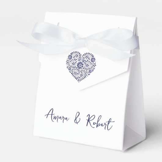 Herz MEXIKAN TALAVERA Geschenkschachtel (Vorderseite)