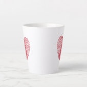 Herz Milchtasse (Vorderseite)