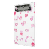 Herz Mini Klemmbrett (Gewinkelt2)