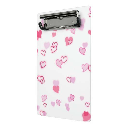 Herz Mini Klemmbrett (Gewinkelt2)