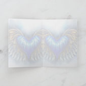 Herz mit Angel Wings Karte (Innenseite)